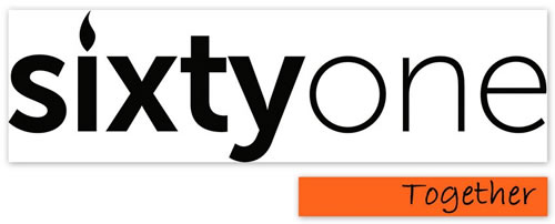 sixty-one logo