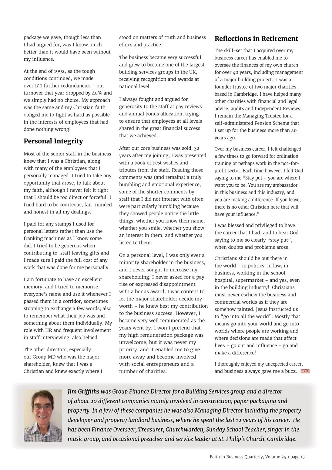 FiBQ 24.1 Jim Griffiths Faith 