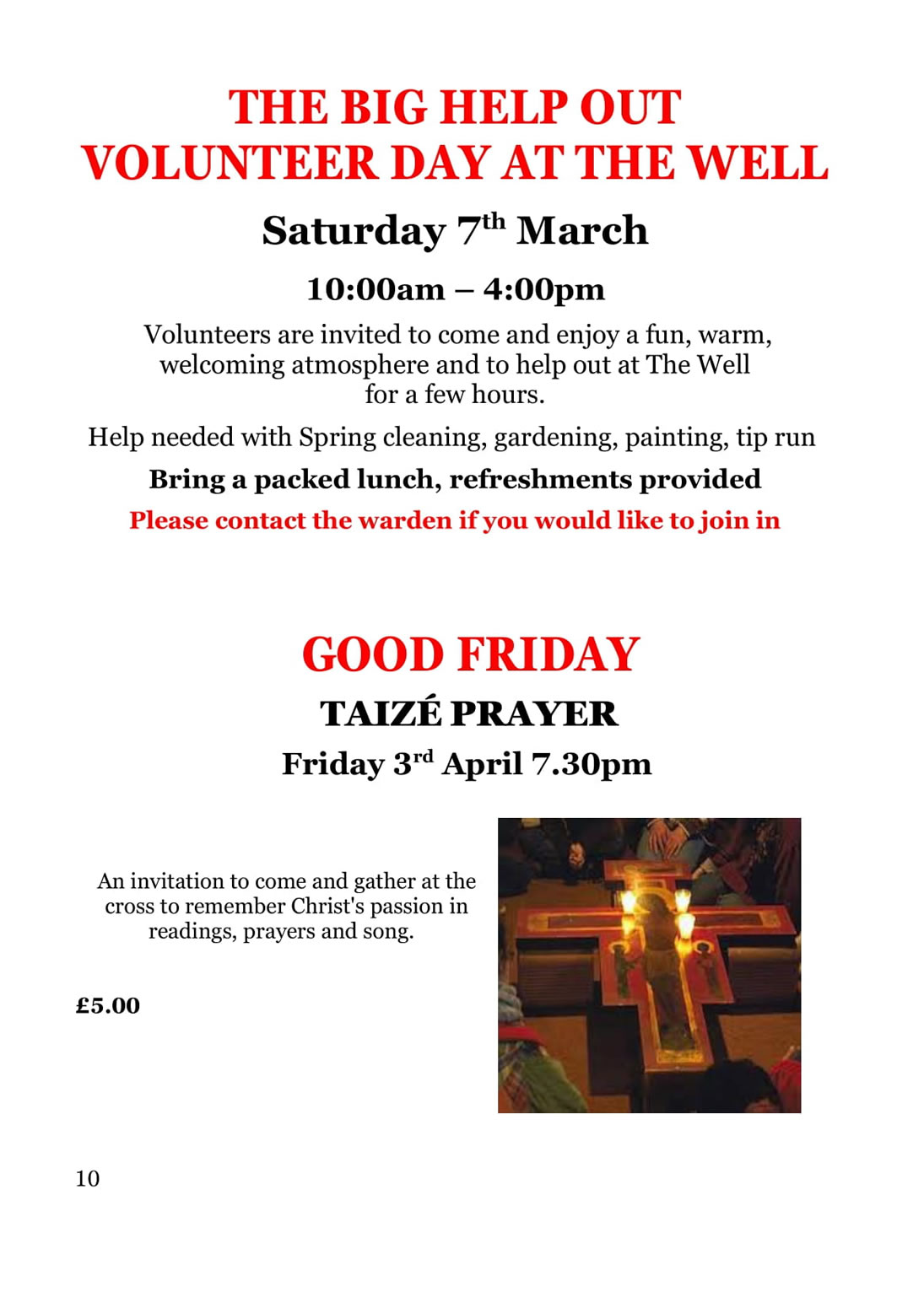 The Well Programme 2026 Spring