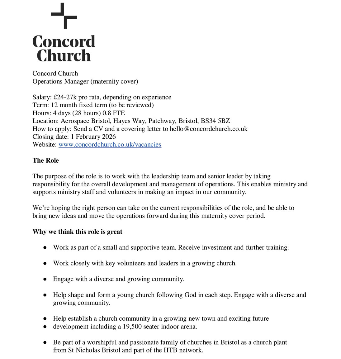 Together4Bristol Concord Job A