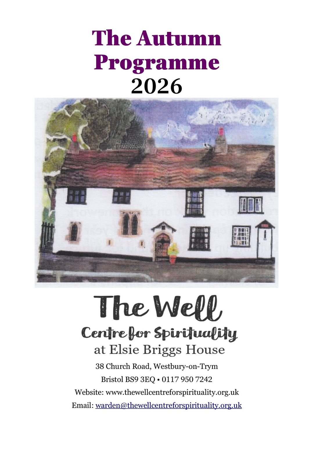 The Well Programme Autumn 2026